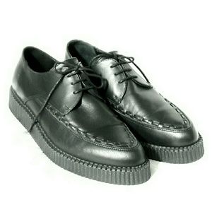 Topshop Black Platform Creepers